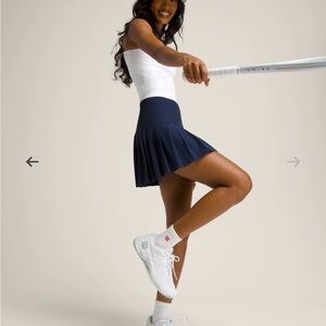 Midtown Tennis Skirt Wilson Navy